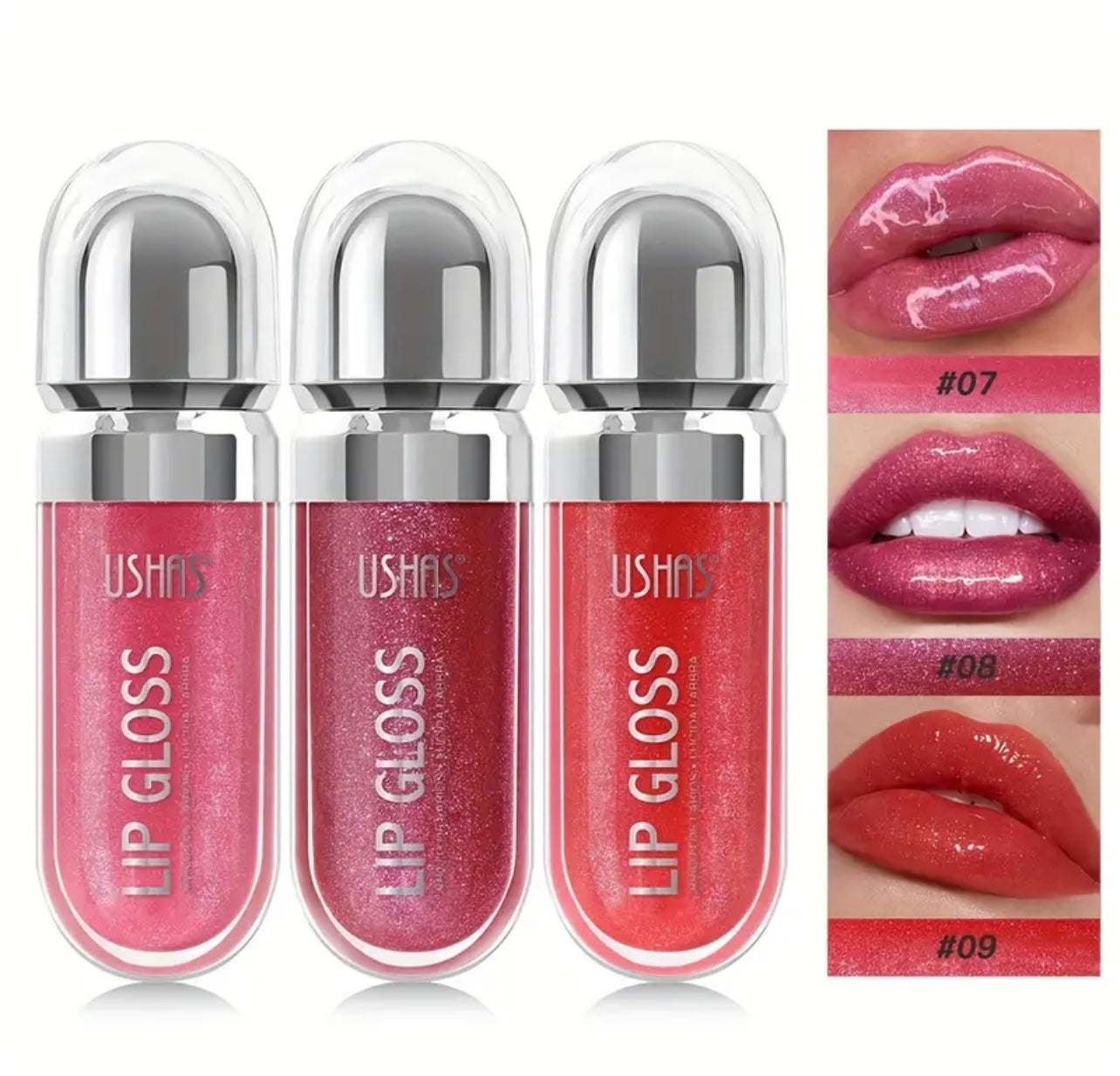 Lip gloss purpurina